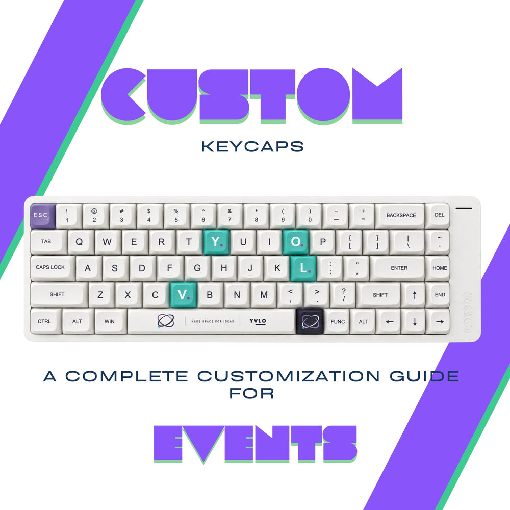 Custom Keycaps for Events & Esports: A Complete Guide to Branded Giveaways