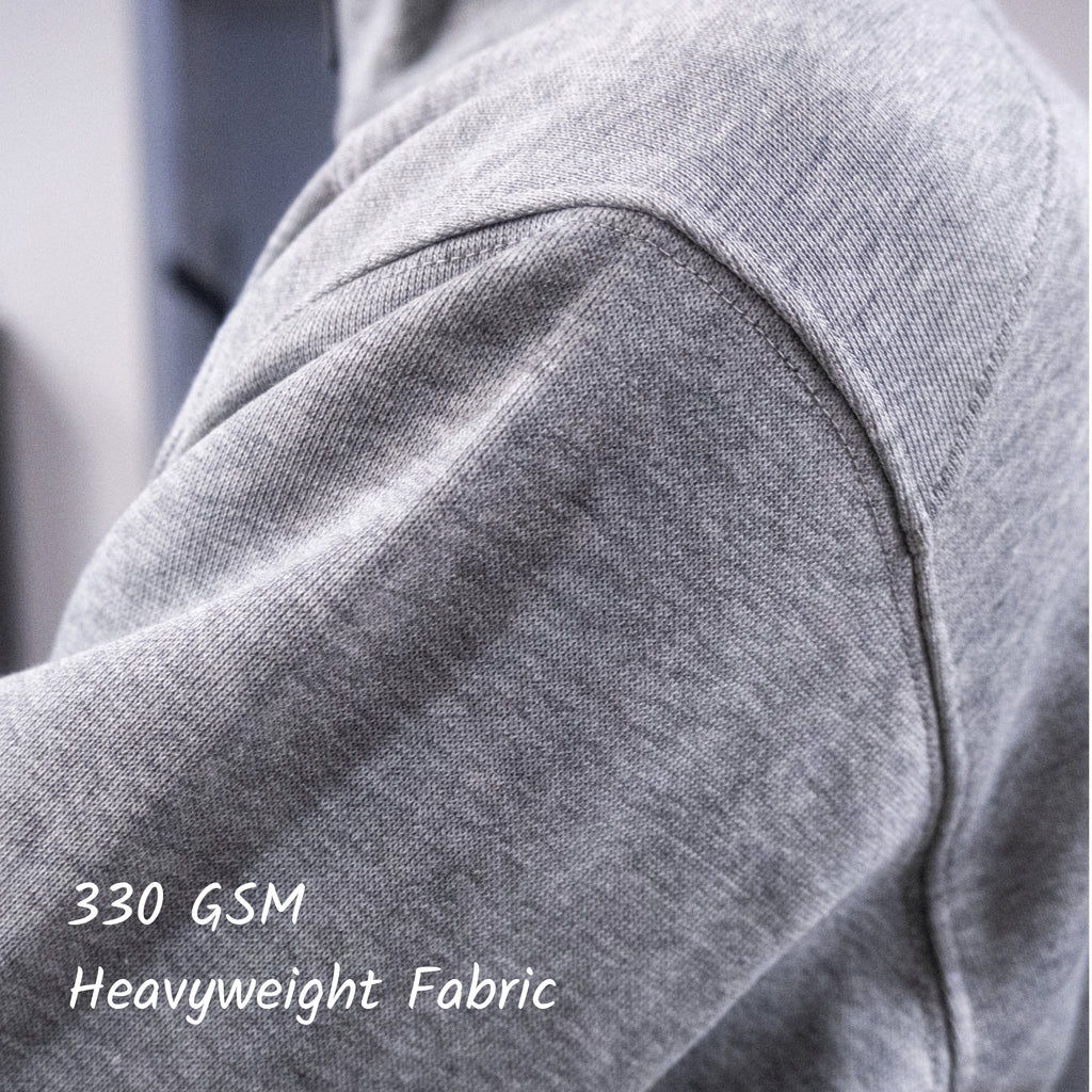 Custom 330 GSM Full-Zip Sweatshirt