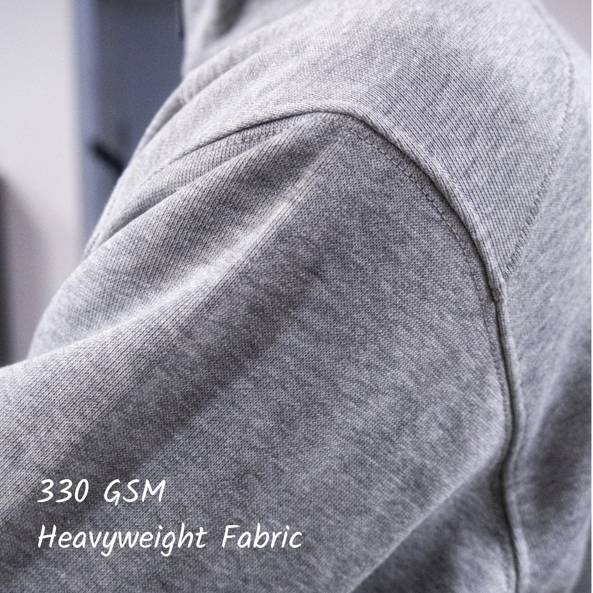 Custom 330 GSM Full-Zip Sweatshirt