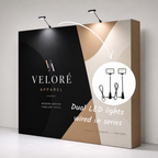 Custom Pop Up Display Backdrop Banner