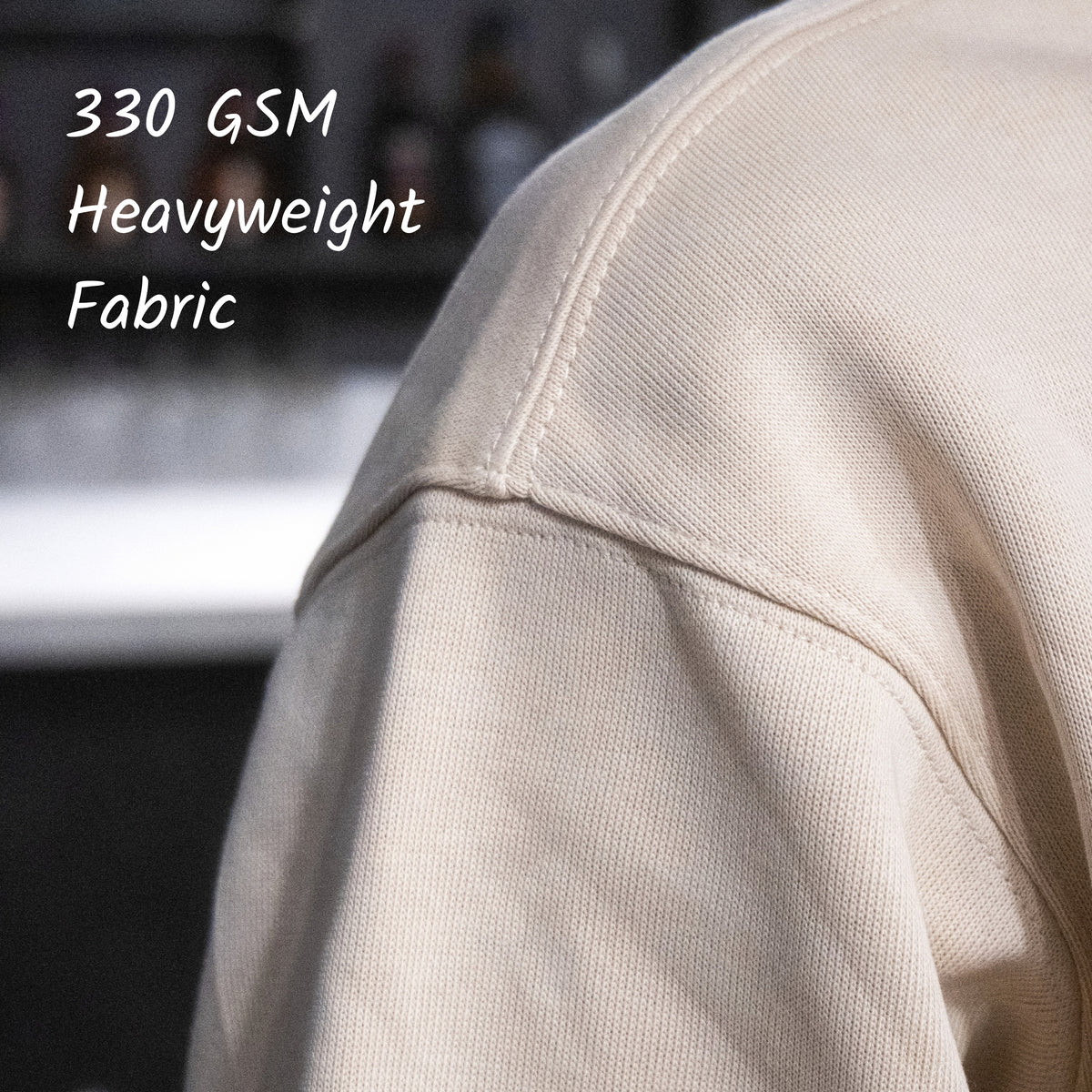 Custom 330 GSM Cotton Crewneck