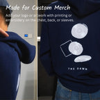 Custom 350 GSM Two-Way Zip Hoodie
