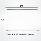 Custom Tension Fabric Background Banner