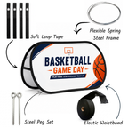 Custom Oval Pop Up Banner Sign