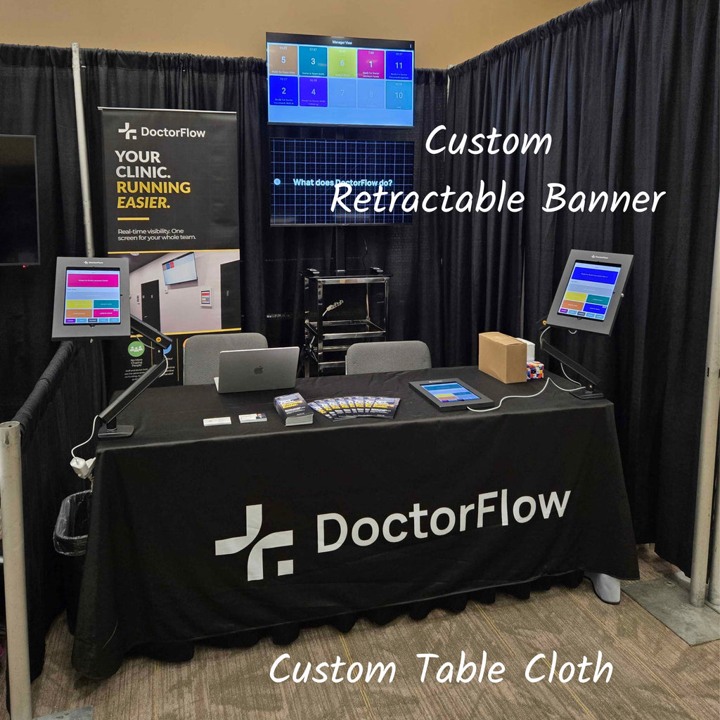 Custom Event Starter Kit – Retractable Banner & Table Cover
