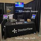 Custom Event Starter Kit – Retractable Banner & Table Cover