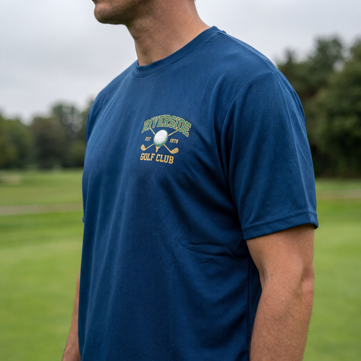 Custom Breathable Quick-Dry Mesh T-Shirt