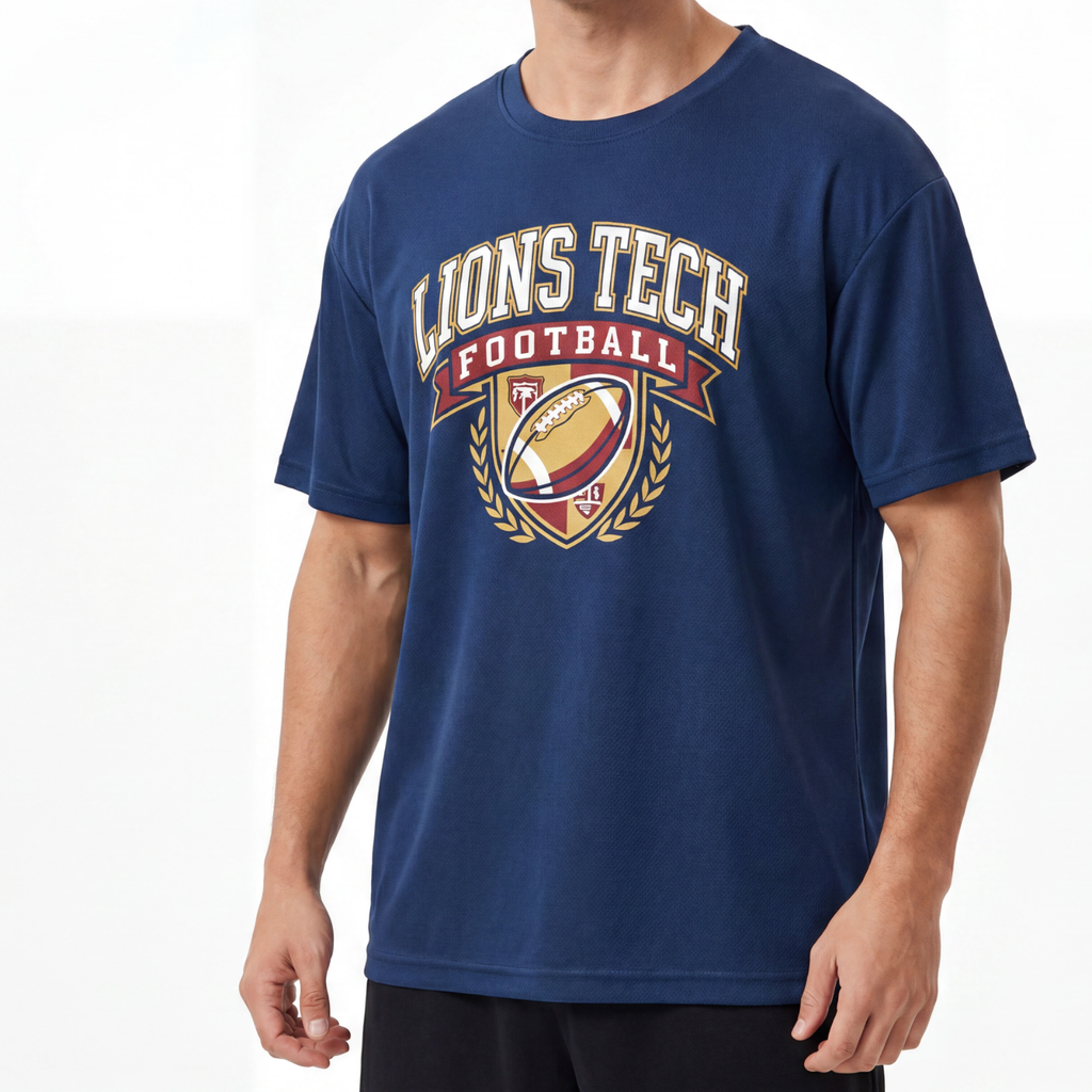 Custom Breathable Quick-Dry Mesh T-Shirt