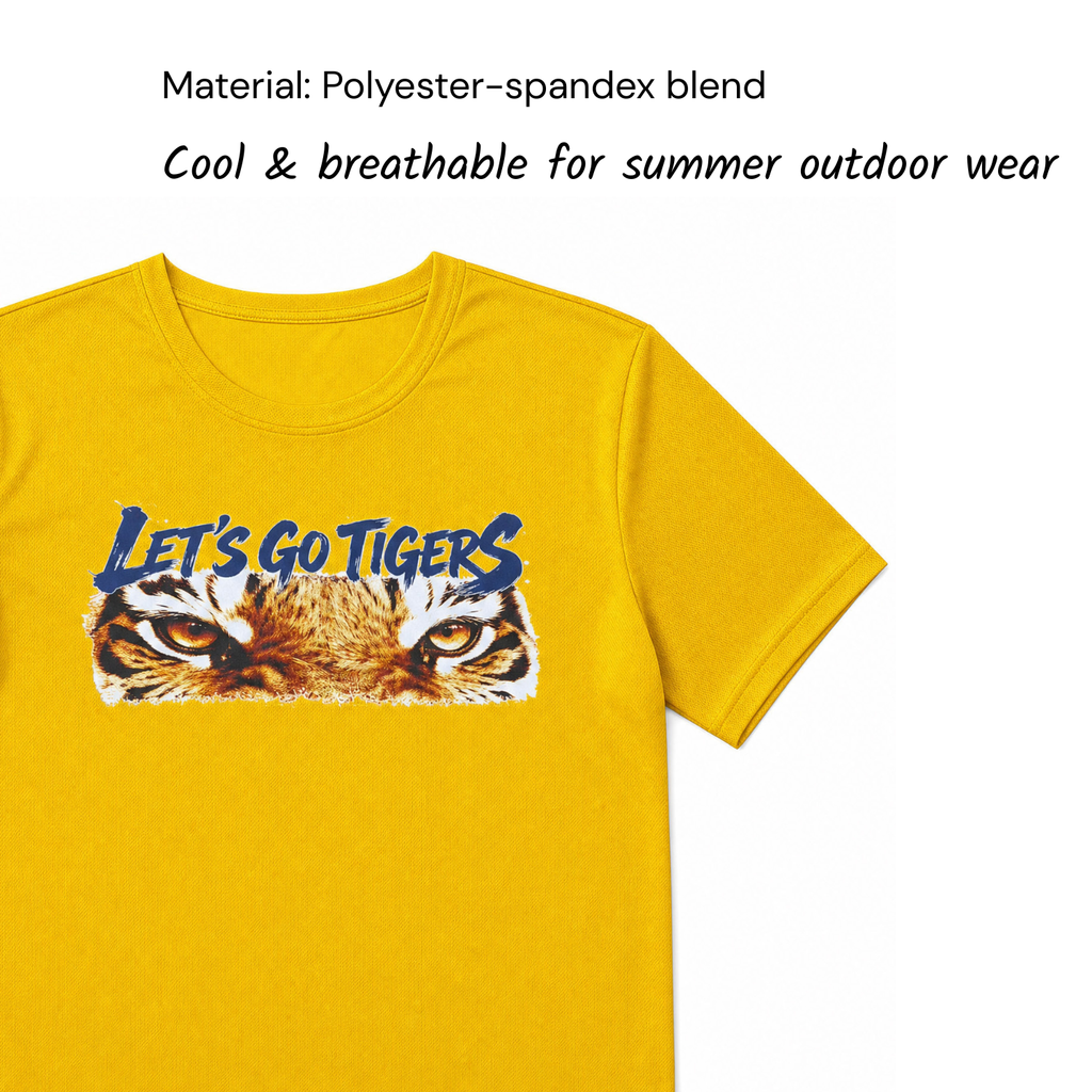 Custom Breathable Quick-Dry Mesh T-Shirt