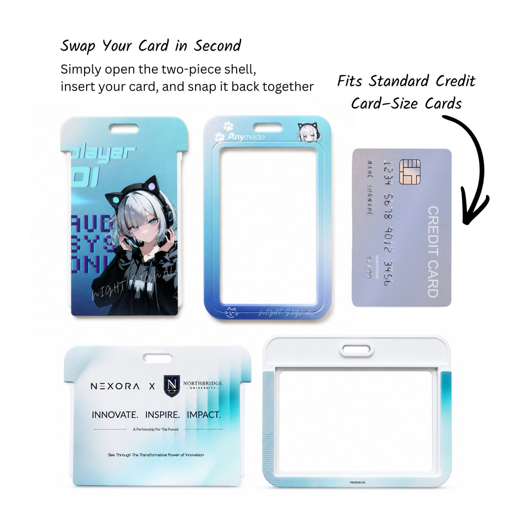 Custom Plastic Card Holder