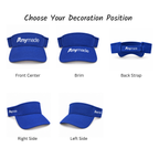 Custom Open-Top Sun Visor