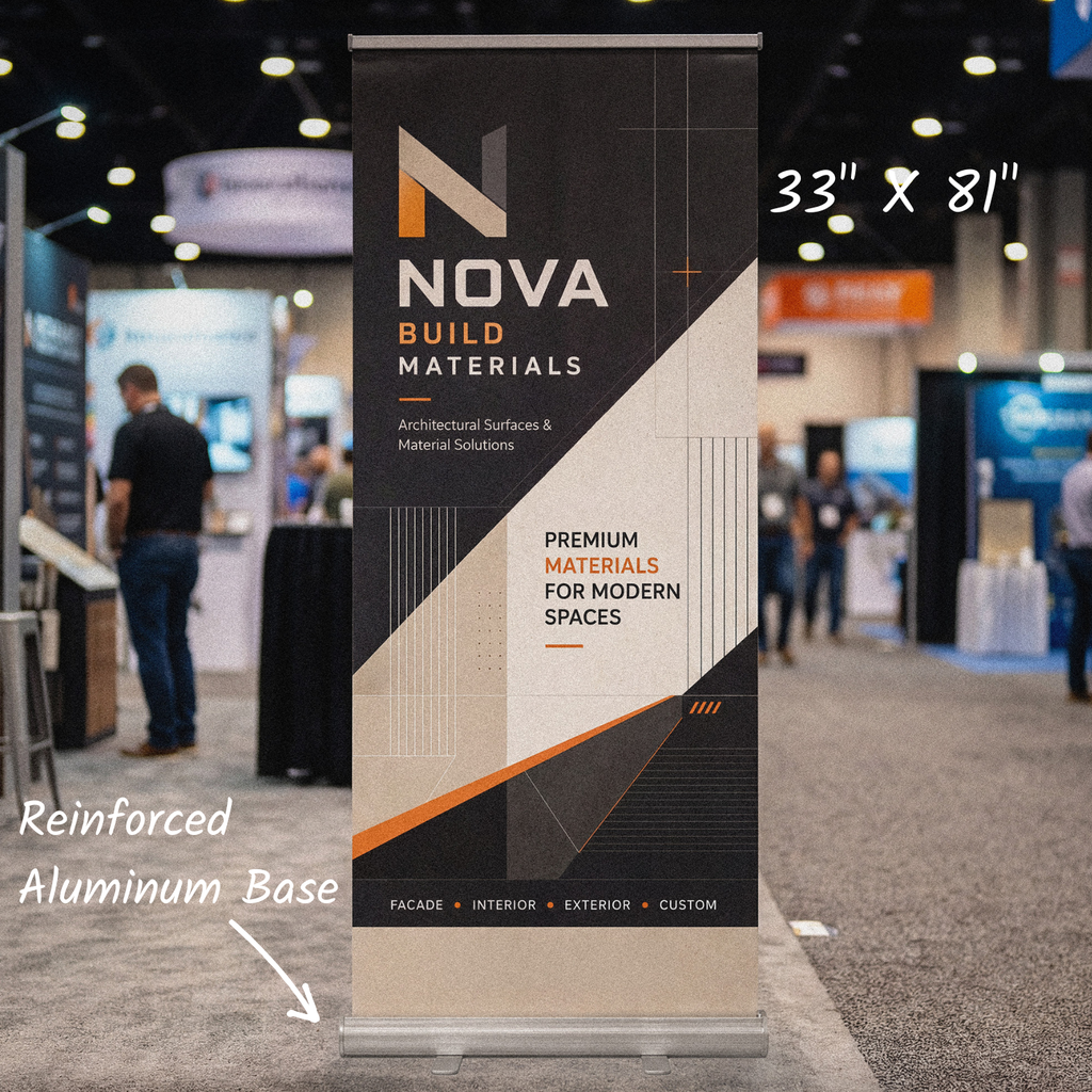 Custom Premium Retractable Banner