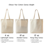 Custom Cotton Canvas Tote Bag