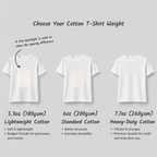 Custom 100% Cotton T-Shirts