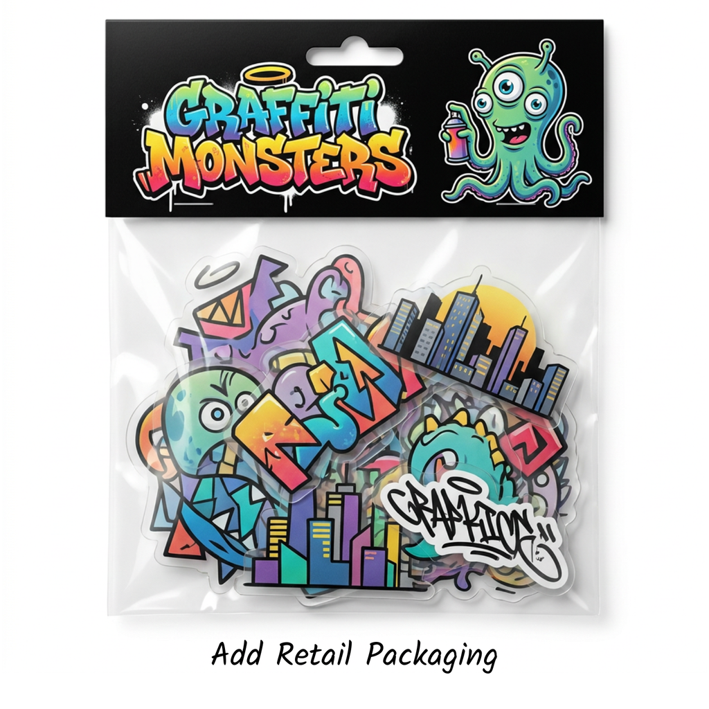 Custom Clear Die Cut Stickers