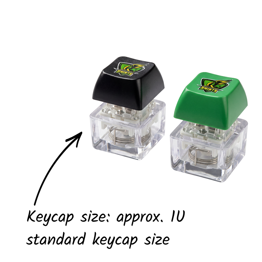 Custom Clickable LED Keycap Keychain