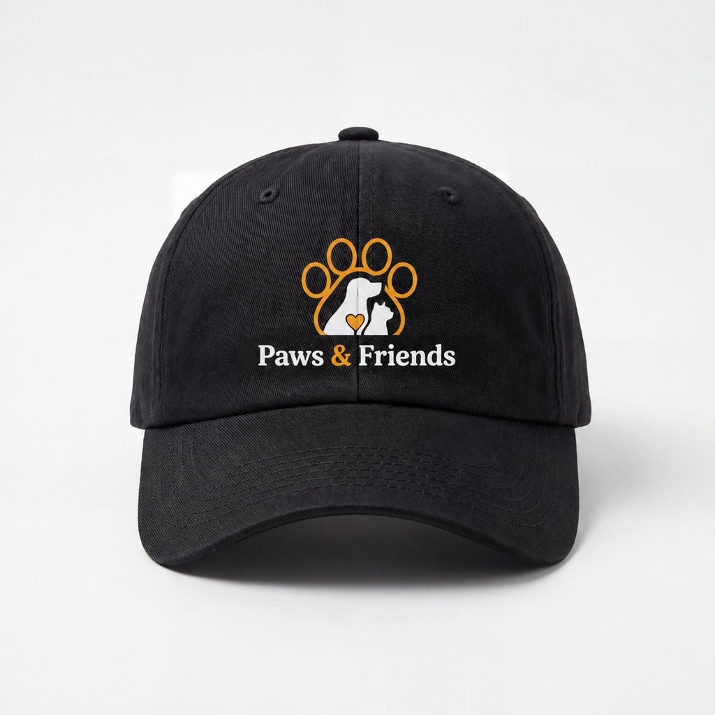 Custom 5-Panel Structured Cotton Baseball Cap