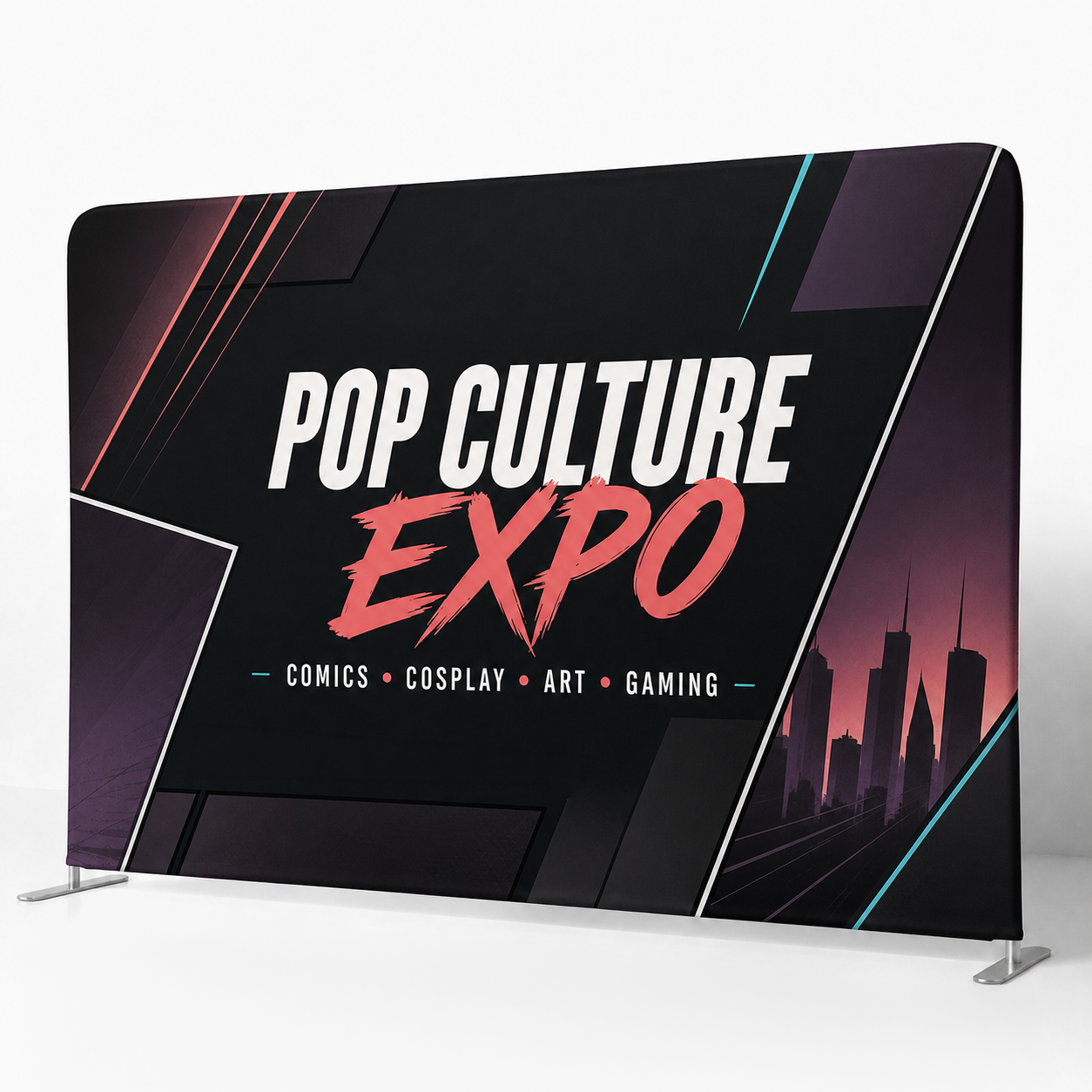 Custom Tension Fabric Background Banner