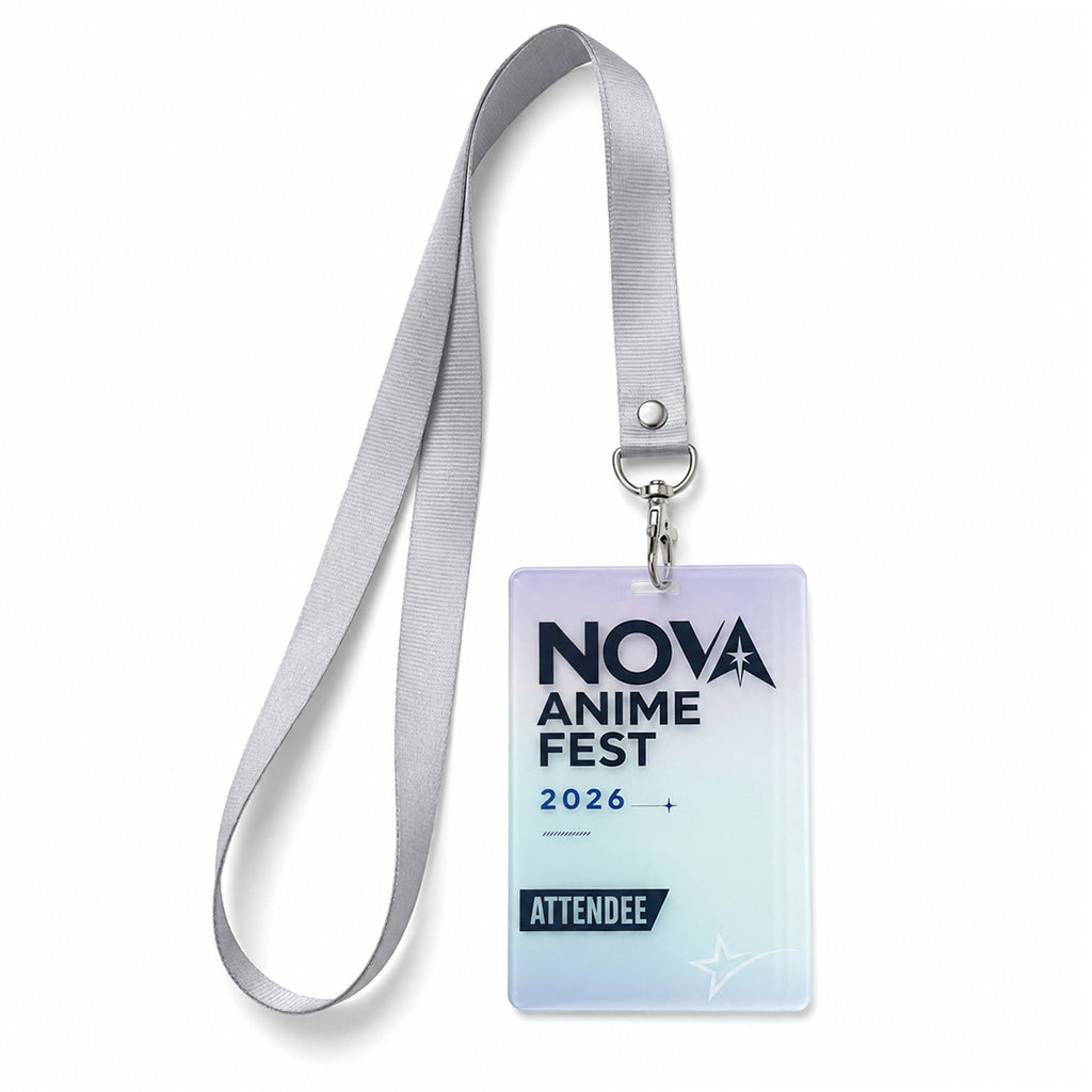Custom Acrylic Event Badge + FREE Lanyards
