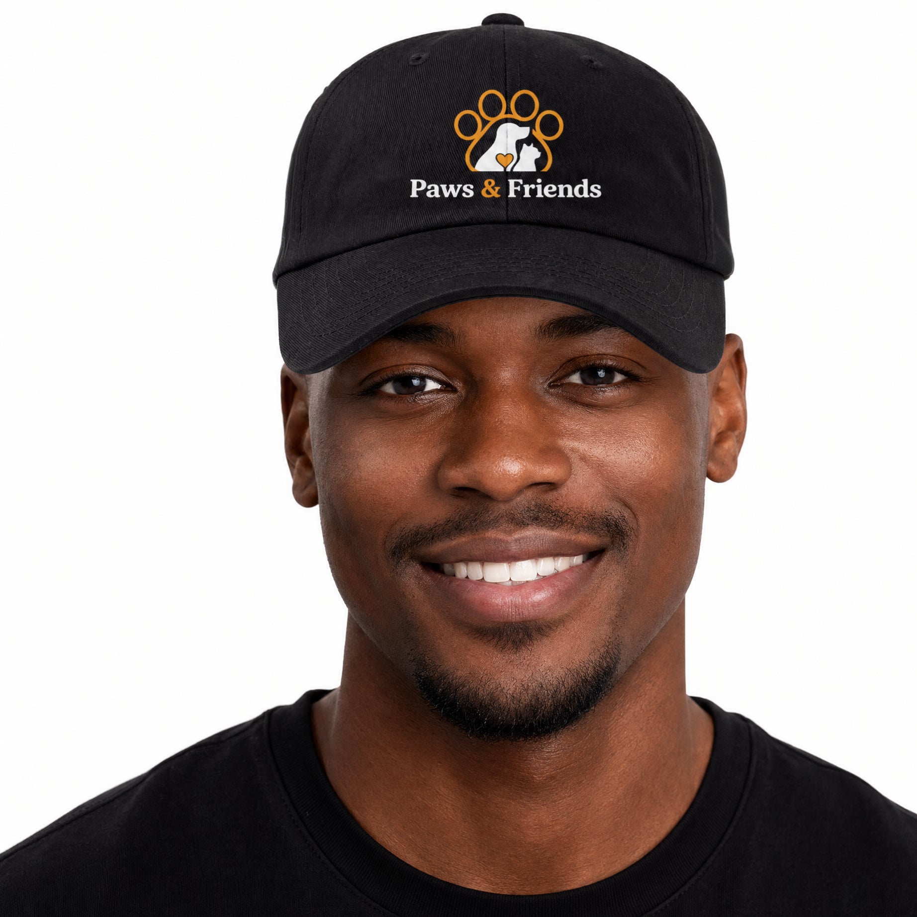 Custom 5-Panel Structured Cotton Baseball Cap