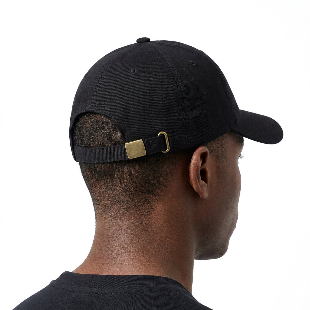 Custom 5-Panel Structured Cotton Baseball Cap