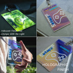 Custom Shape Acrylic Badge + FREE Lanyards