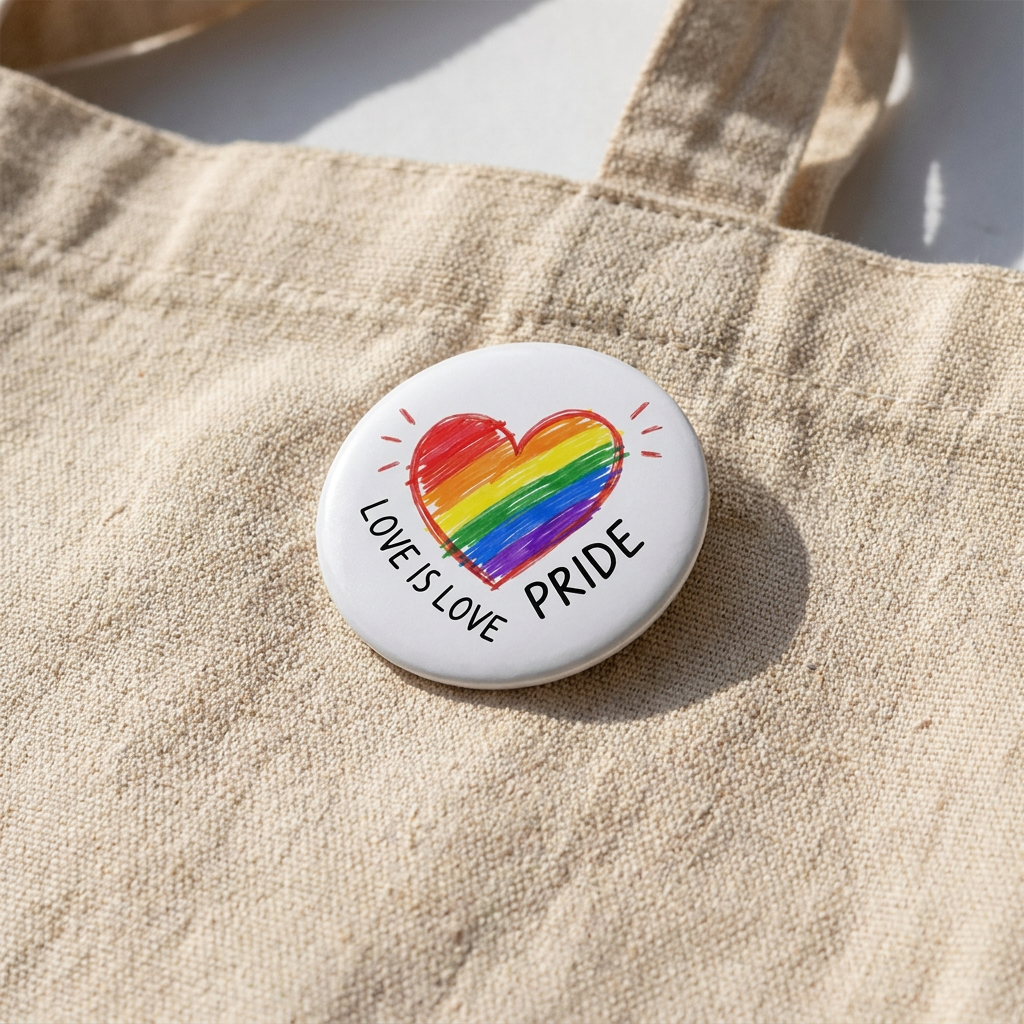 Custom Round Button Pins