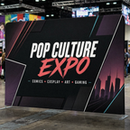 Custom Tension Fabric Background Banner